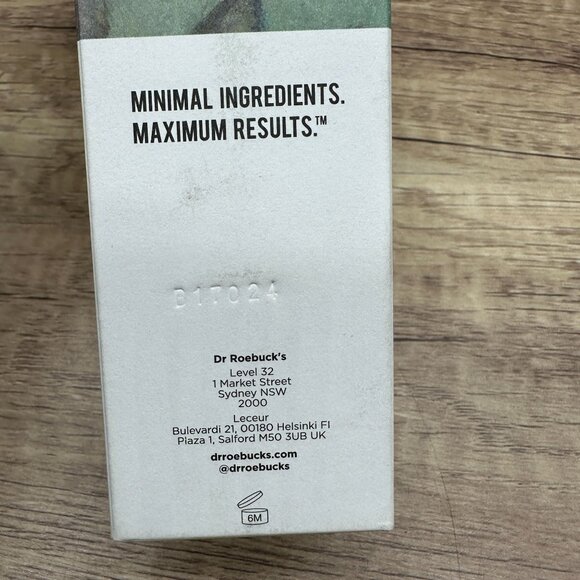 Lot Of 2 DR Roebuck’s KIBOSH Weightless Foaming Cleanser 3.38 fl oz/100ml - Picture 10 of 12